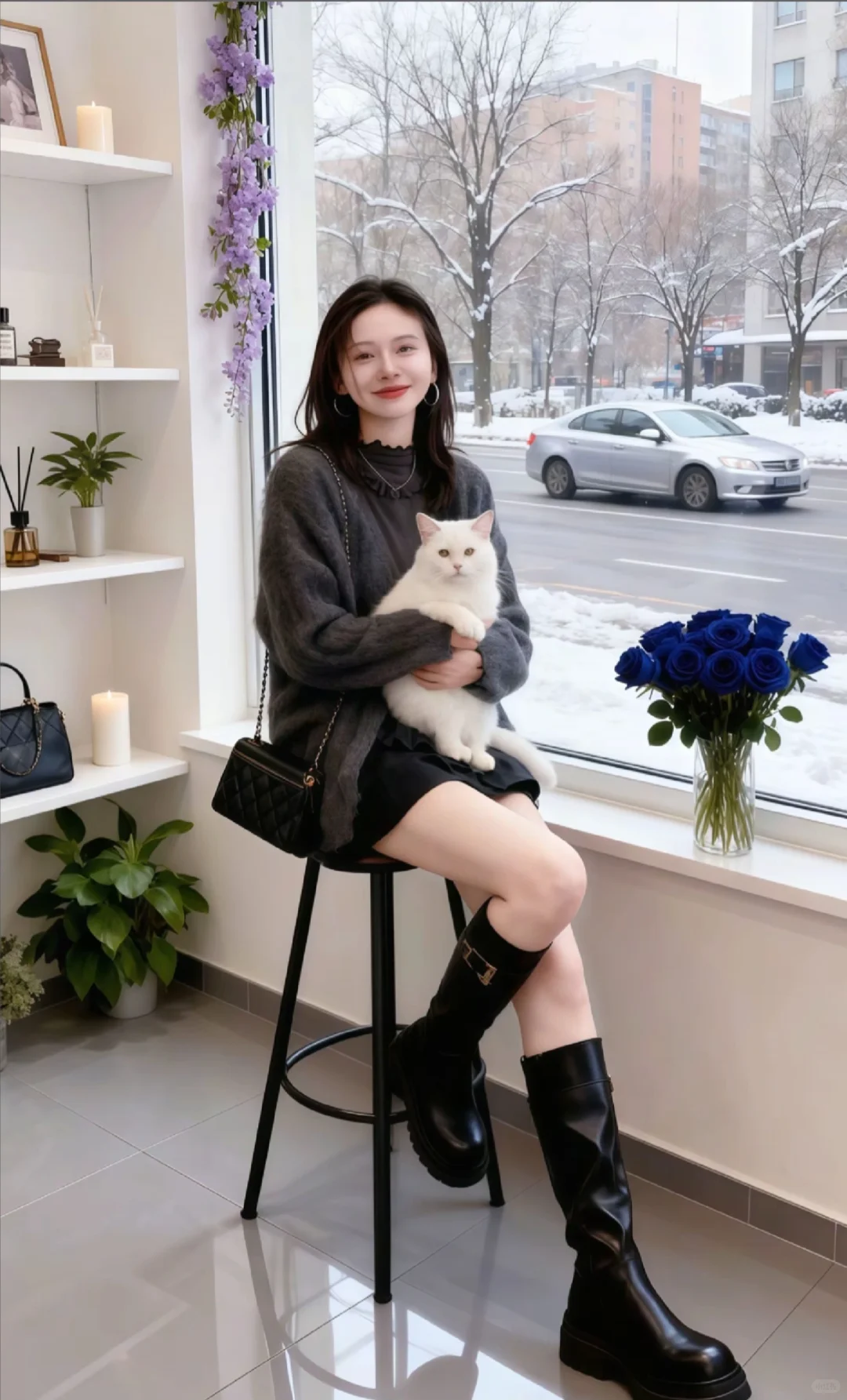 毛茸茸的穿搭🌸心