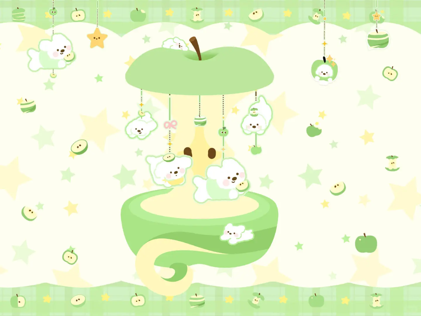 一期超级萌萌的ipad壁纸背景图🥣