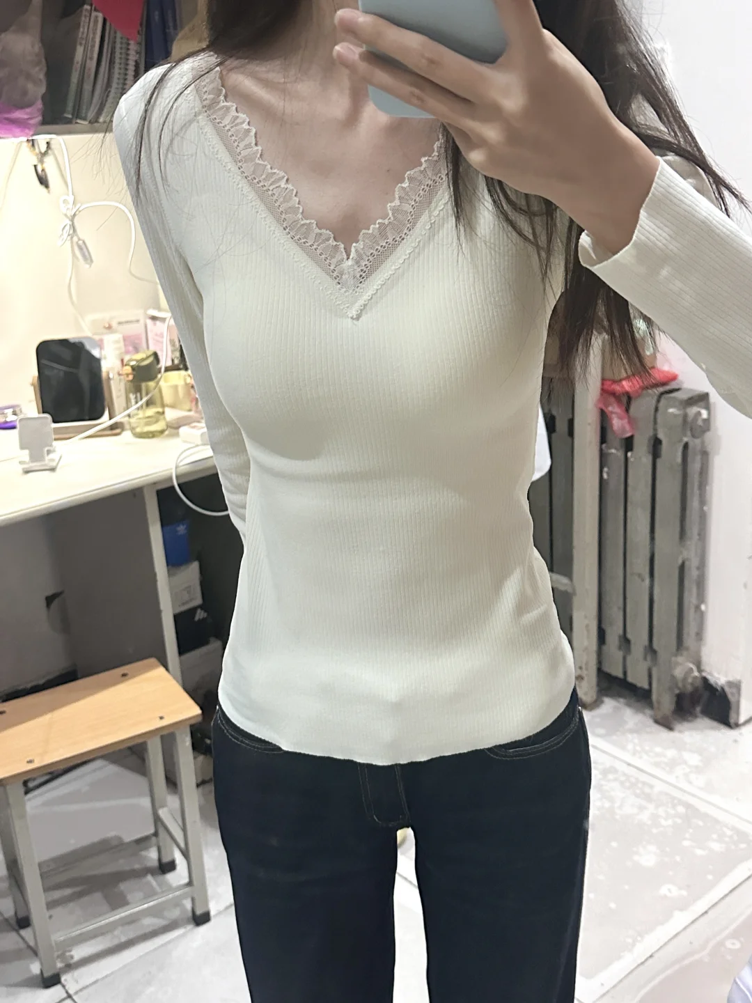 好爱这件纯欲小打底~