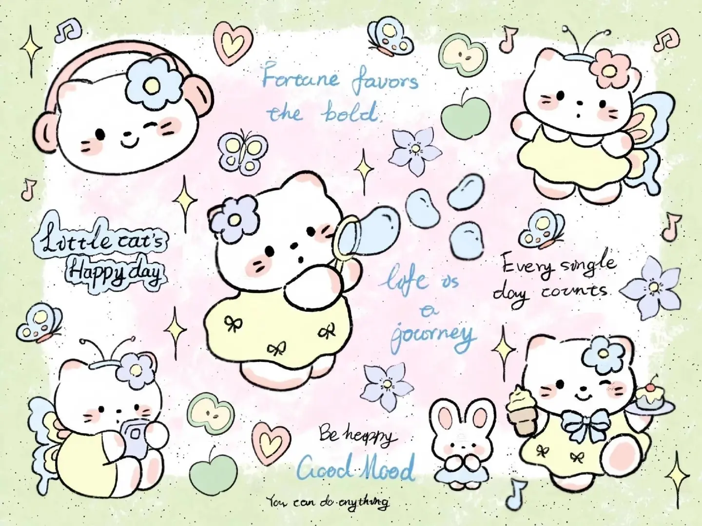 一期超级萌萌的ipad壁纸背景图🥣