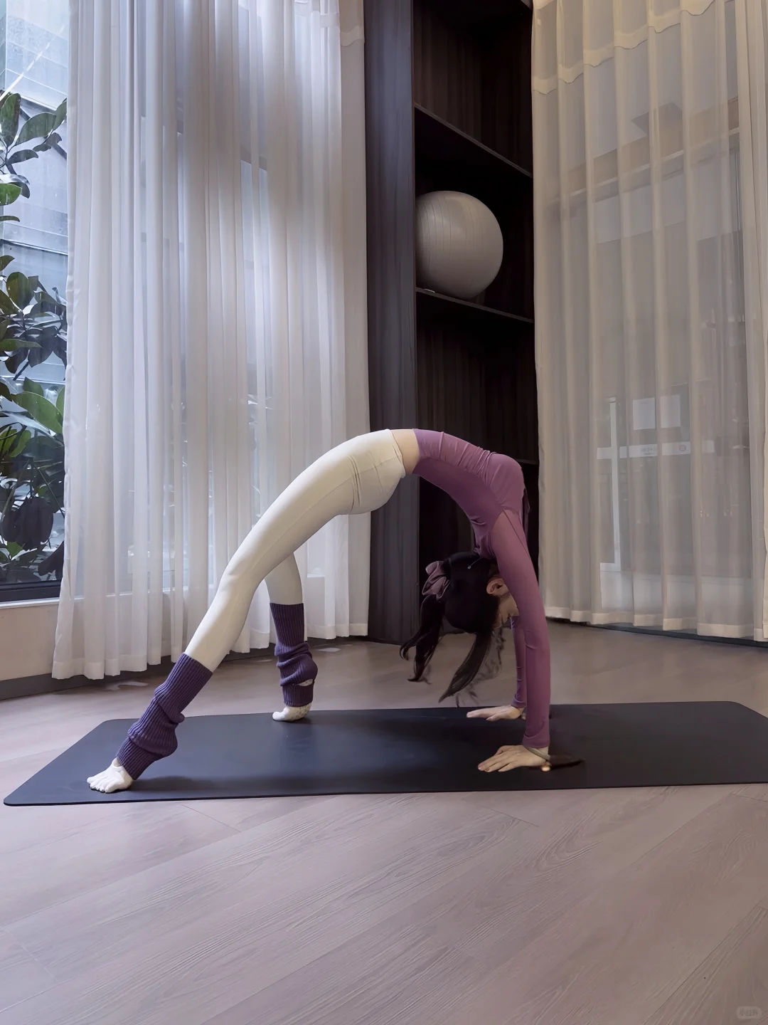瑜伽馆出街双适配！“葡萄奶霜”🍇