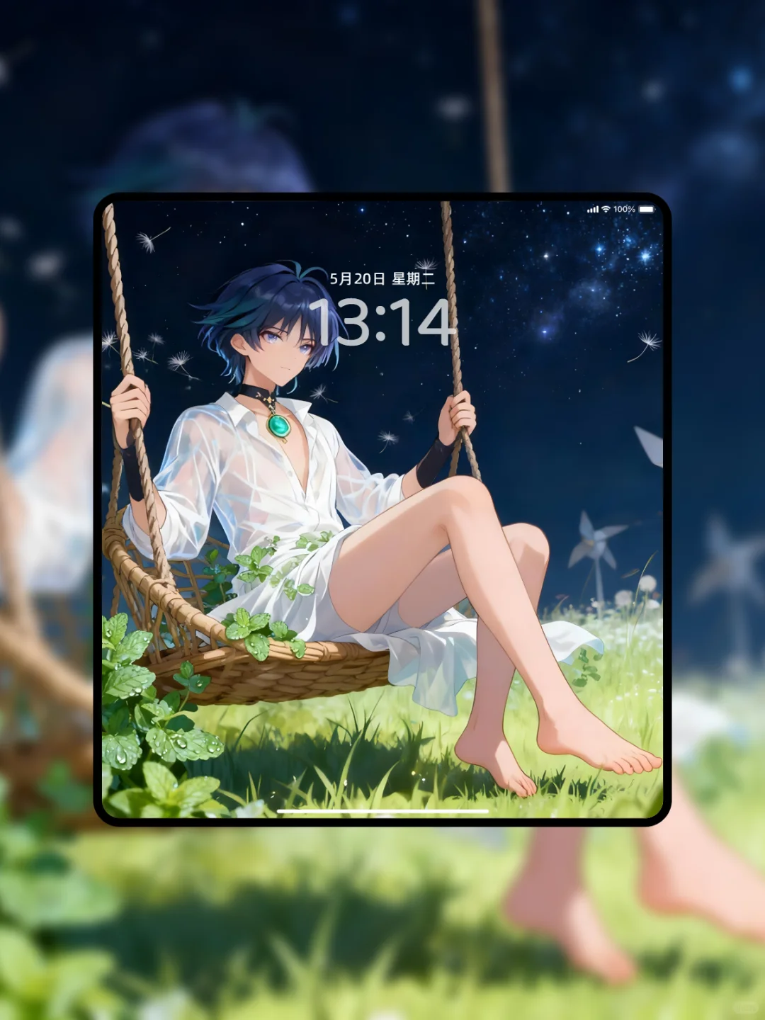 高清壁纸 | 人偶在千风中的第一次安眠🌌