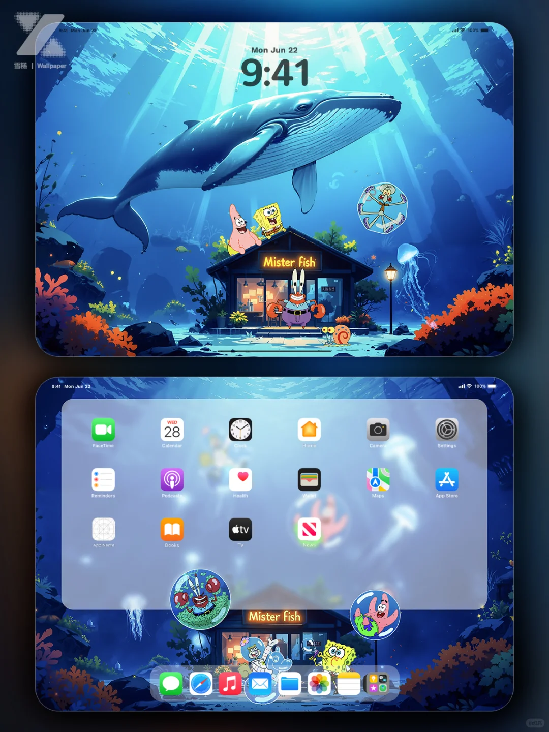 水下光影🌌深海漫游日记～海绵宝宝🧽 097～