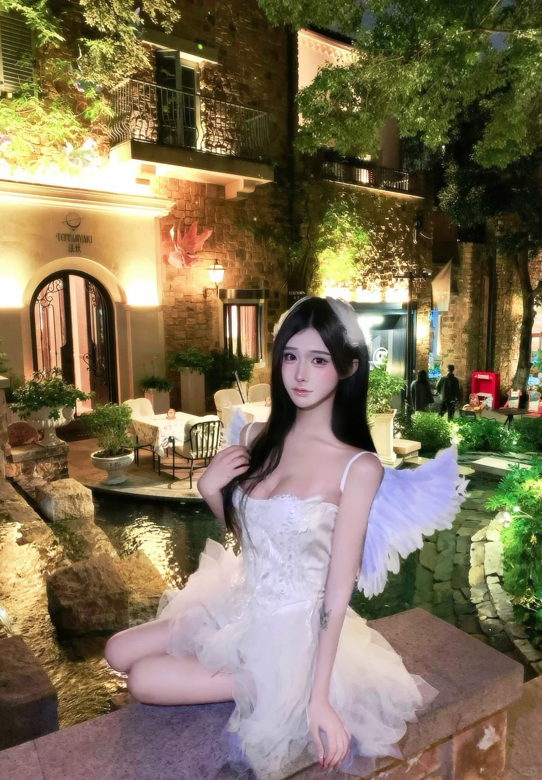 ts万圣节扮演天使👼