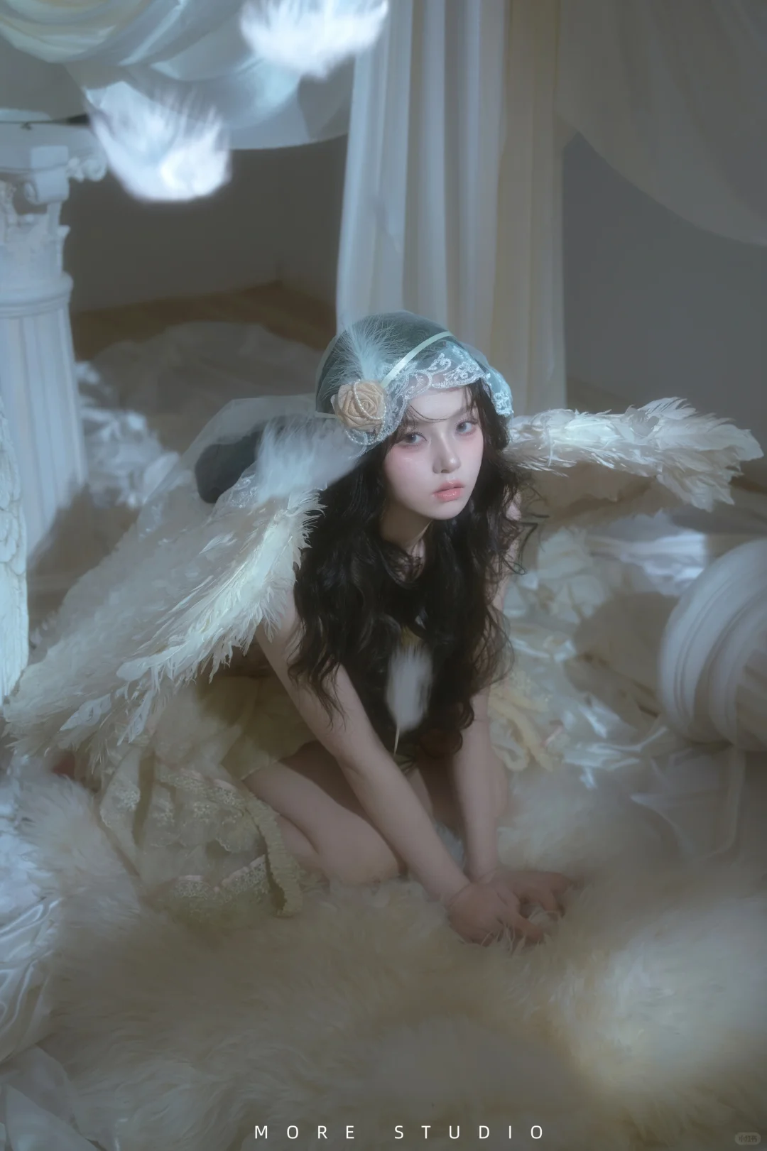 被问爆的天使写真🪽氛围感直接拉满‼️