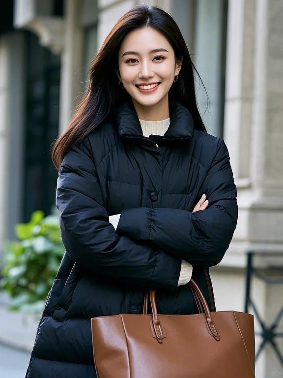 冬日街拍/美女小姐姐韩系高级感穿搭写真