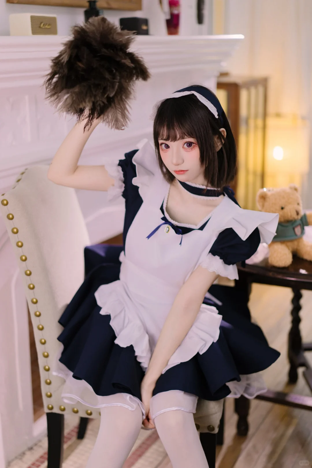 💫谁能拒绝这么甜的天使女仆妹妹呢