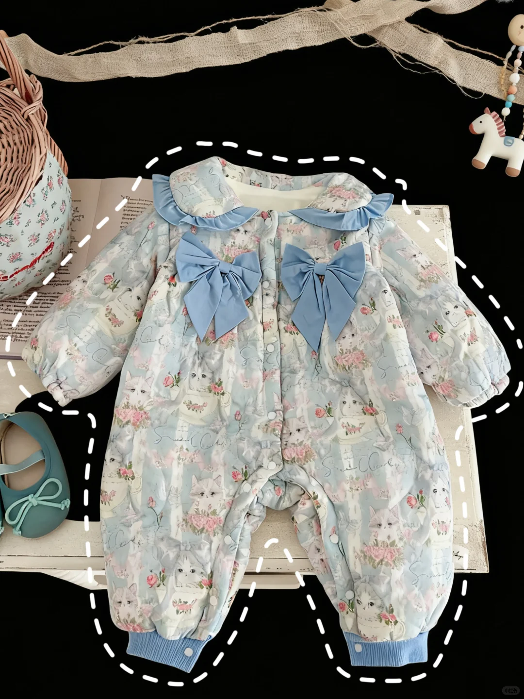 女儿的法式复古穿搭👧