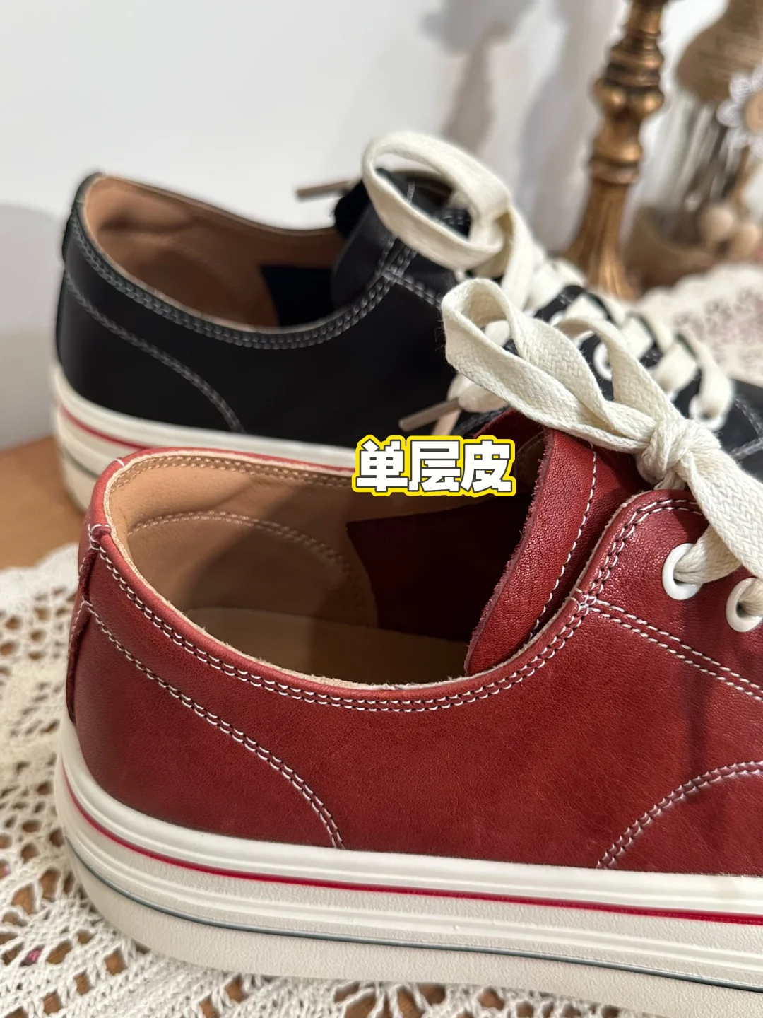 冬季上新❄️水洗马皮厚底板鞋