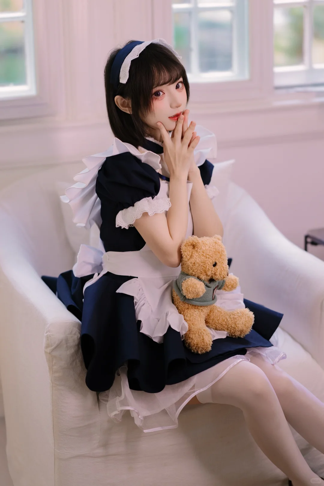 💫谁能拒绝这么甜的天使女仆妹妹呢