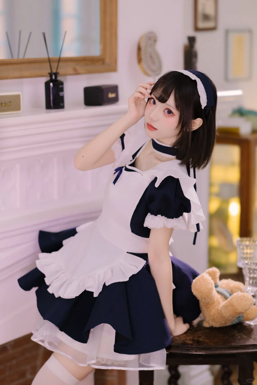 💫谁能拒绝这么甜的天使女仆妹妹呢