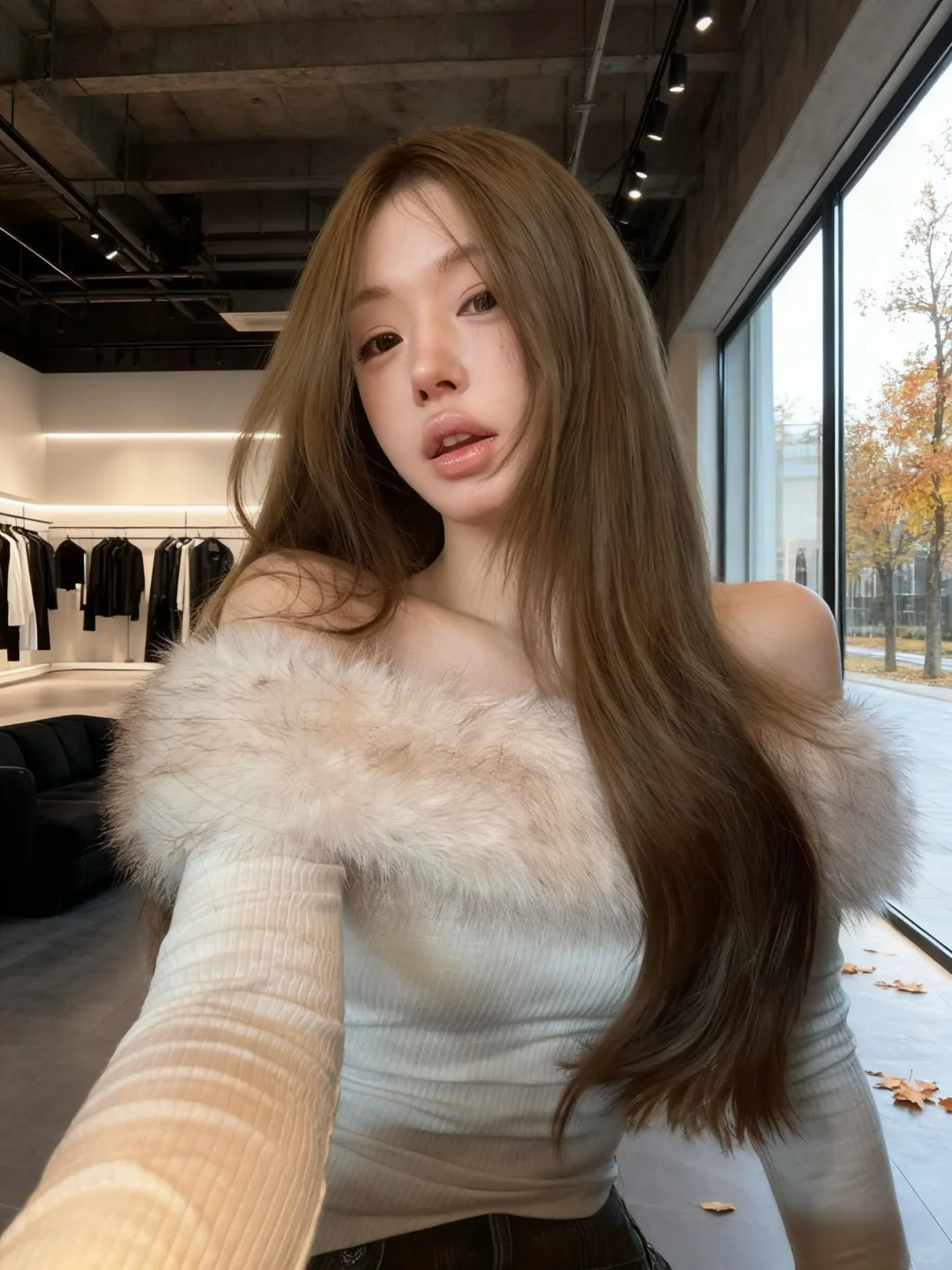 这一套好纯欲好有氛围感！