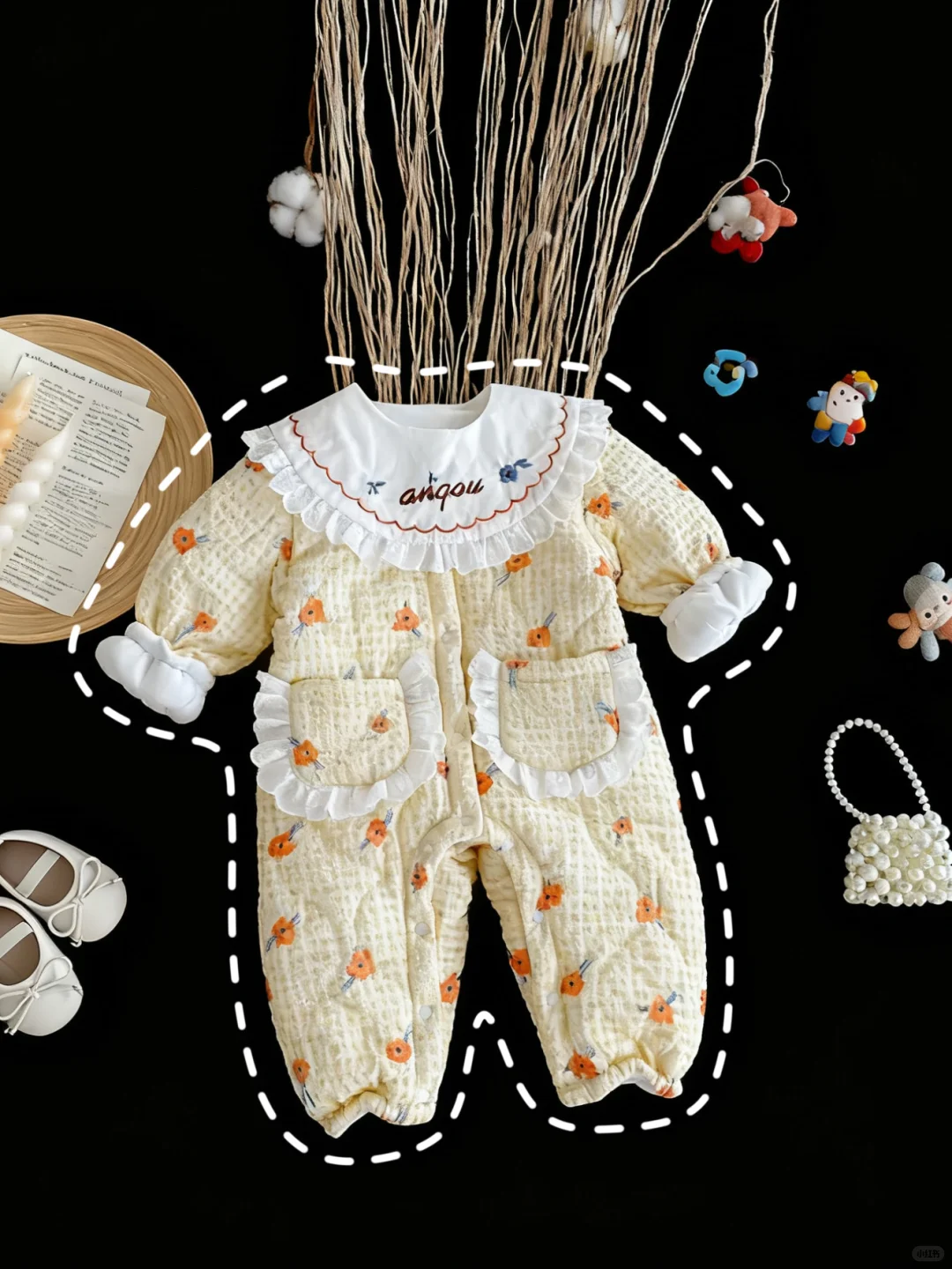 女儿的法式复古穿搭👧