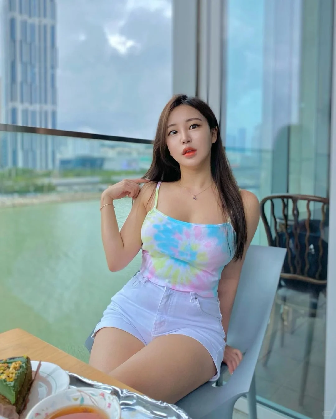 [ins美女]身材性感的大长腿女神模特写真③