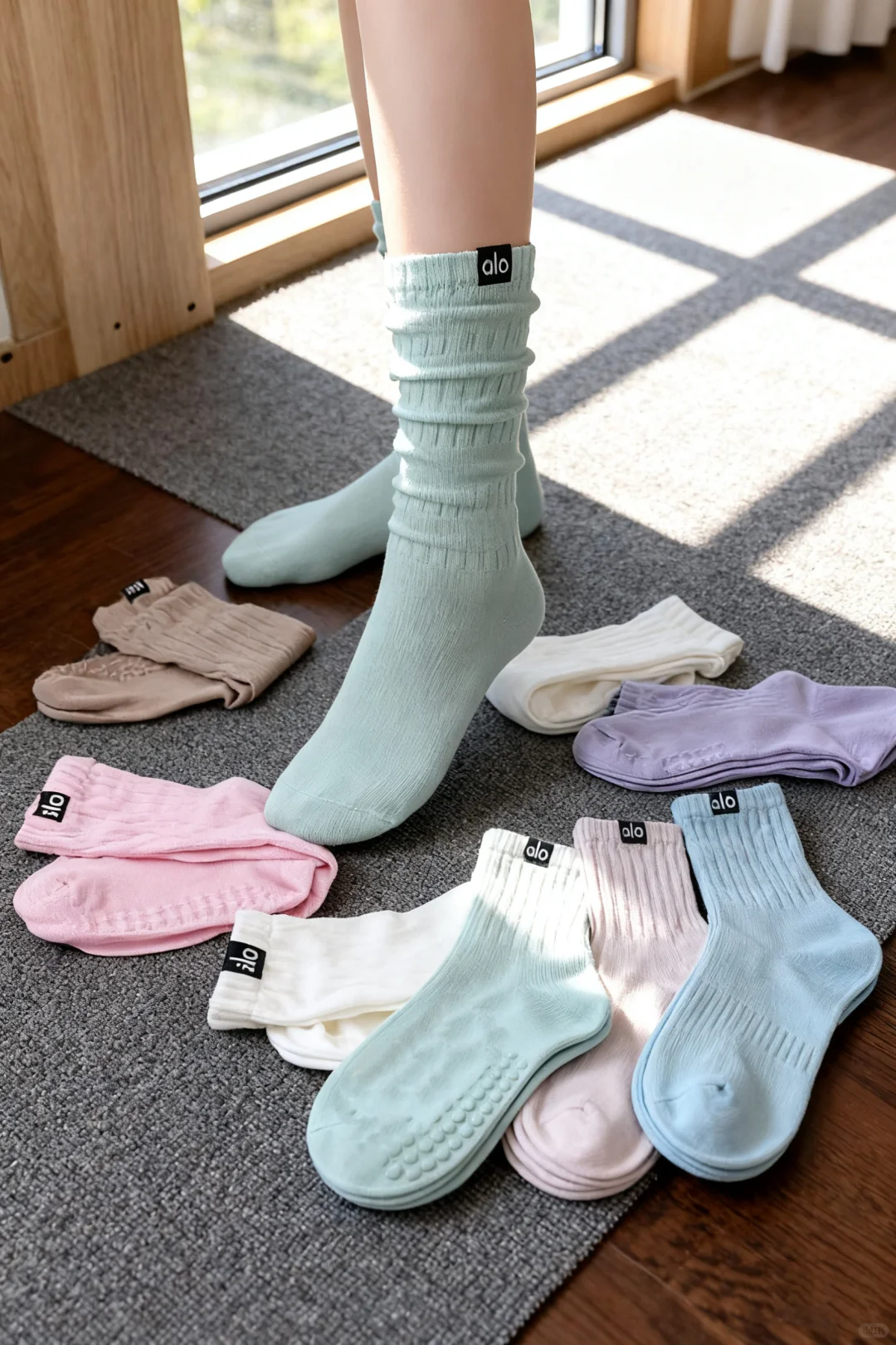运动党必备！这双瑜伽袜防滑又保暖🥰