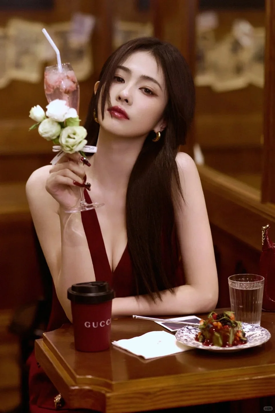 毛衣+热可可组合甜过初恋！