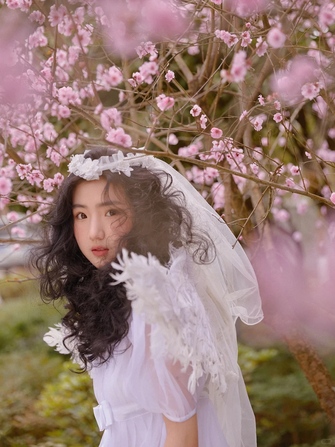 重庆户外少女写真|宝藏桃花天使写真