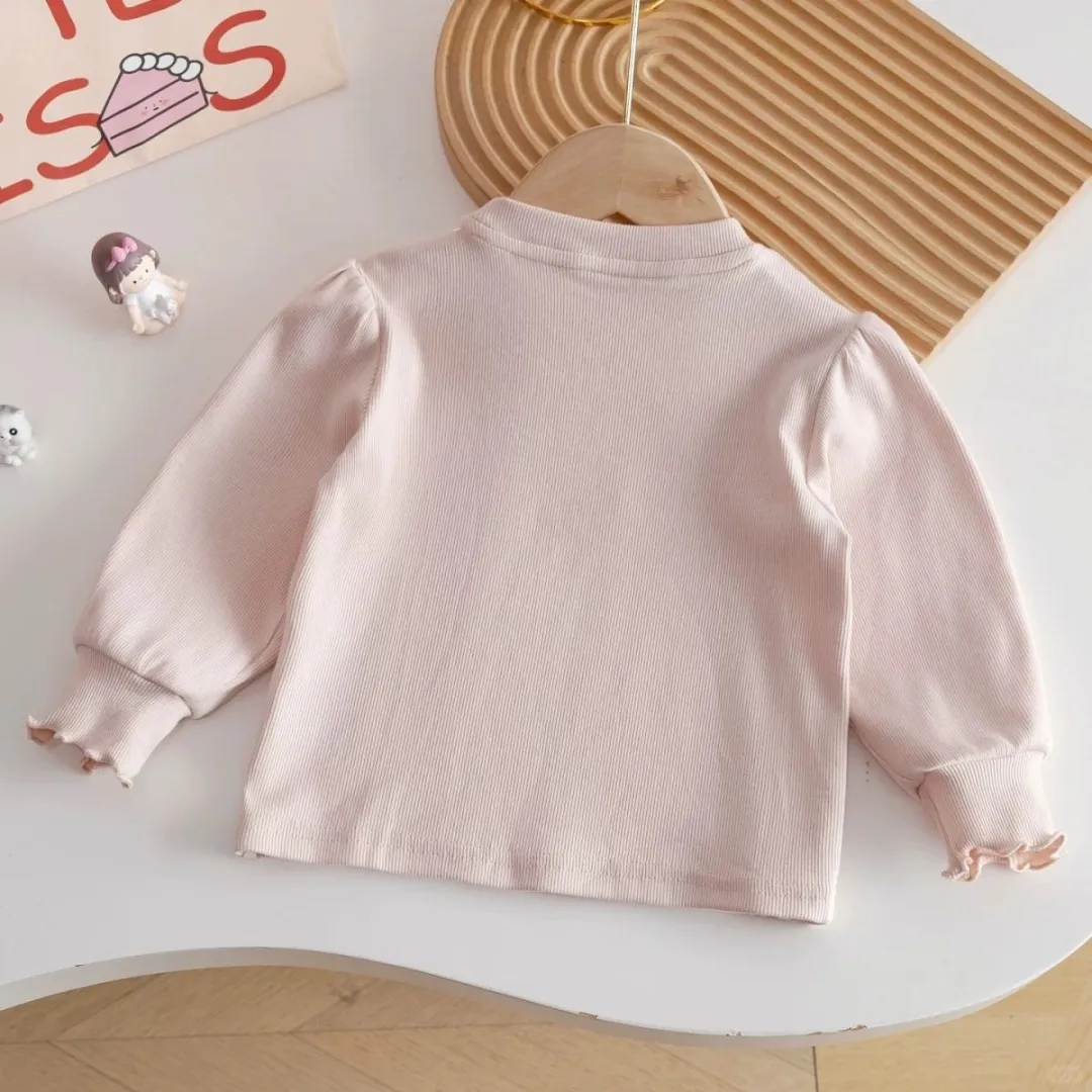 女宝打底衫、韩系简约穿搭、