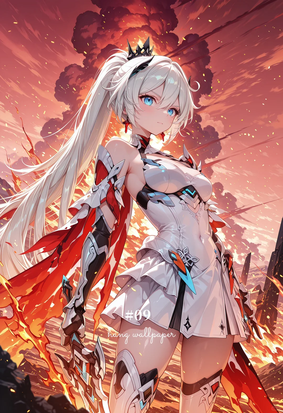 #09|琪亚娜｜个性壁纸｜二次元美少女