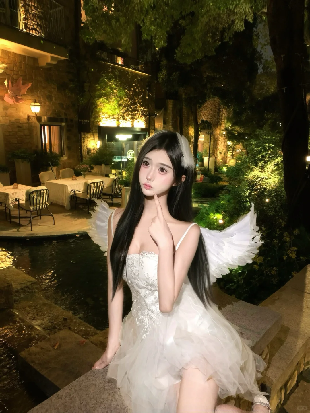 ts万圣节扮演天使👼