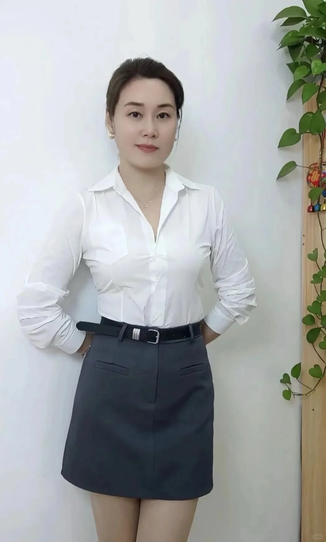 心中标准的女神样子，就是她