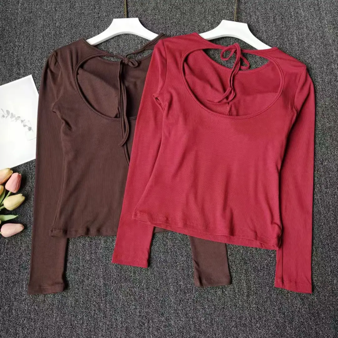 挖到瑜伽服自带一体杯垫的神仙上衣谁不爱