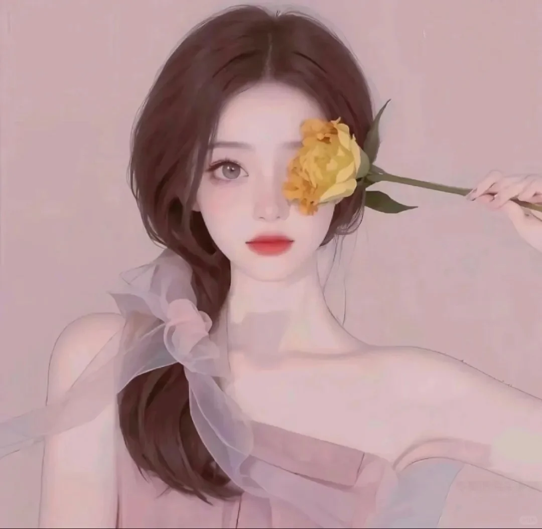 温柔美丽的女生头像