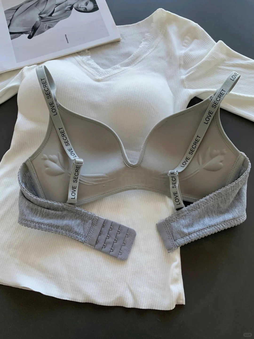 【圆脸胸➕宽间距】小胸聚拢巨显圆内衣👙