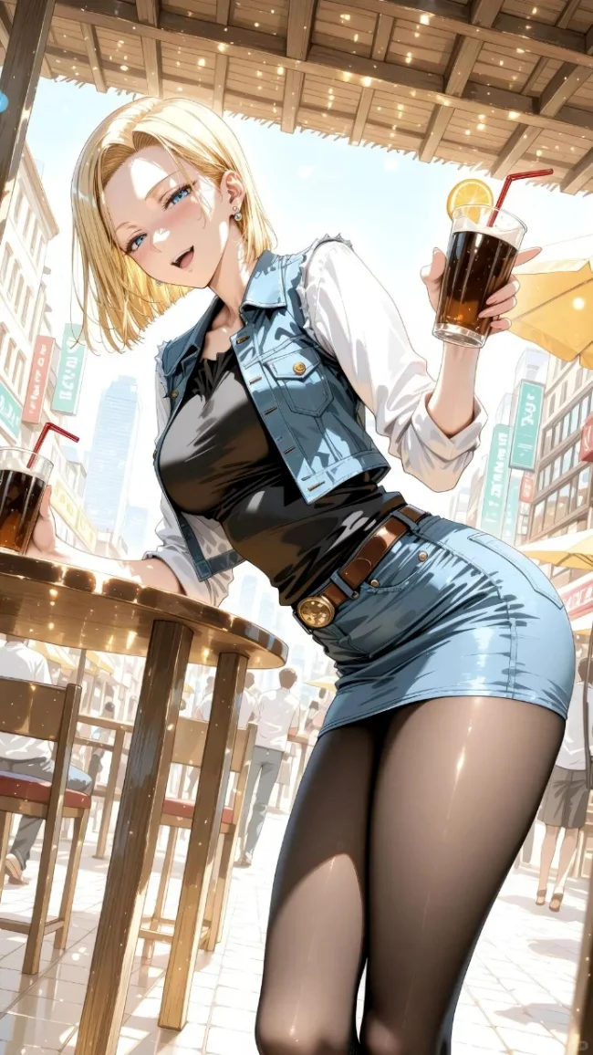 动漫女神｜18号人妻感拉满