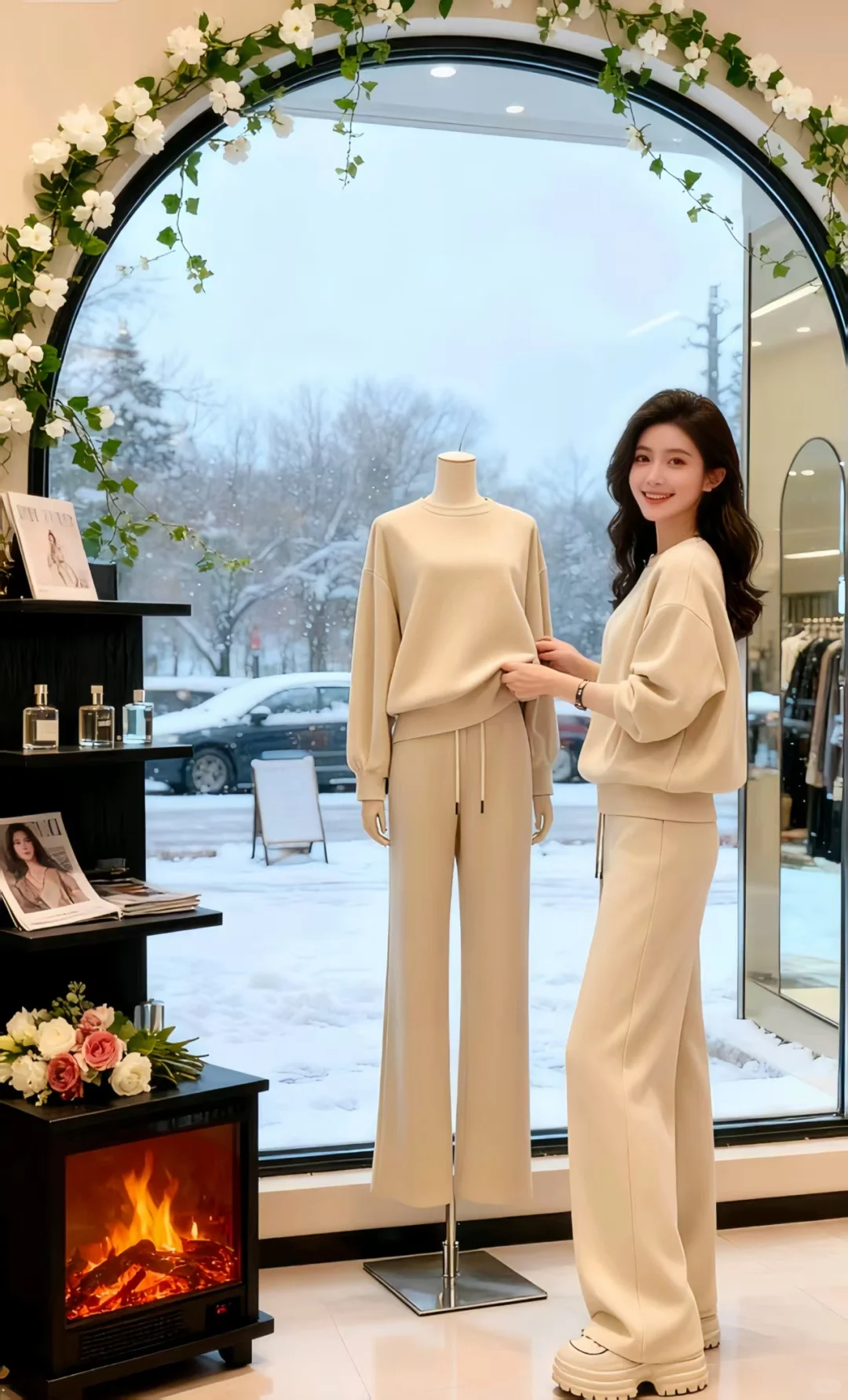 🔥女装橱窗模特展示(不会做图的看过来)