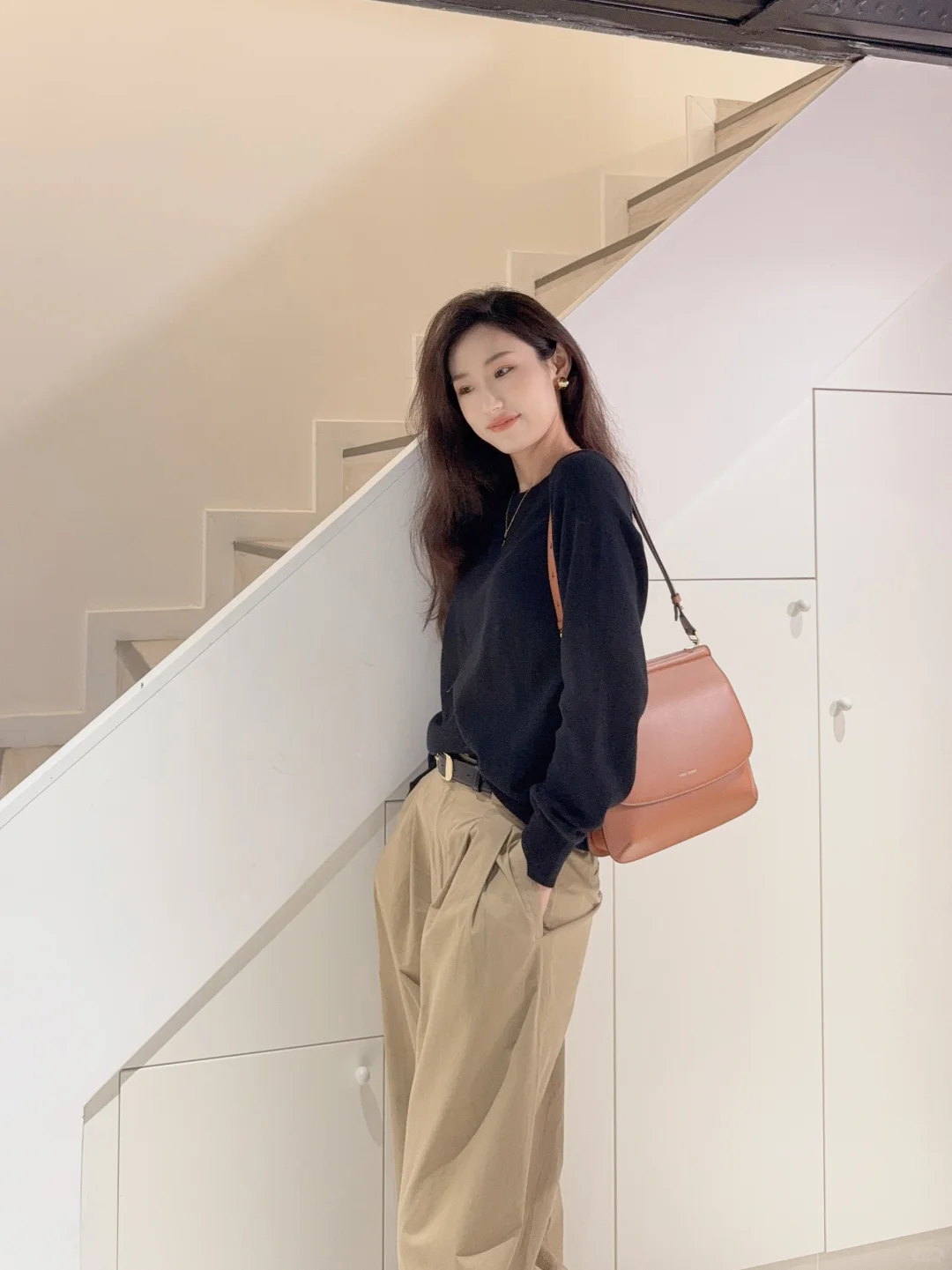 随性洒脱休闲穿搭，女生这么穿太好看了！