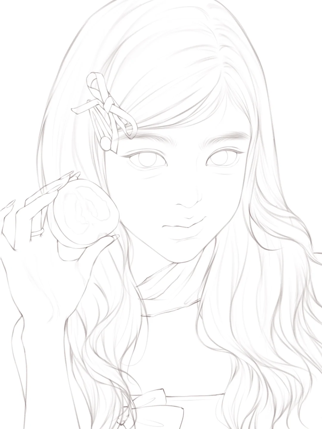 你们要的线稿来啦~