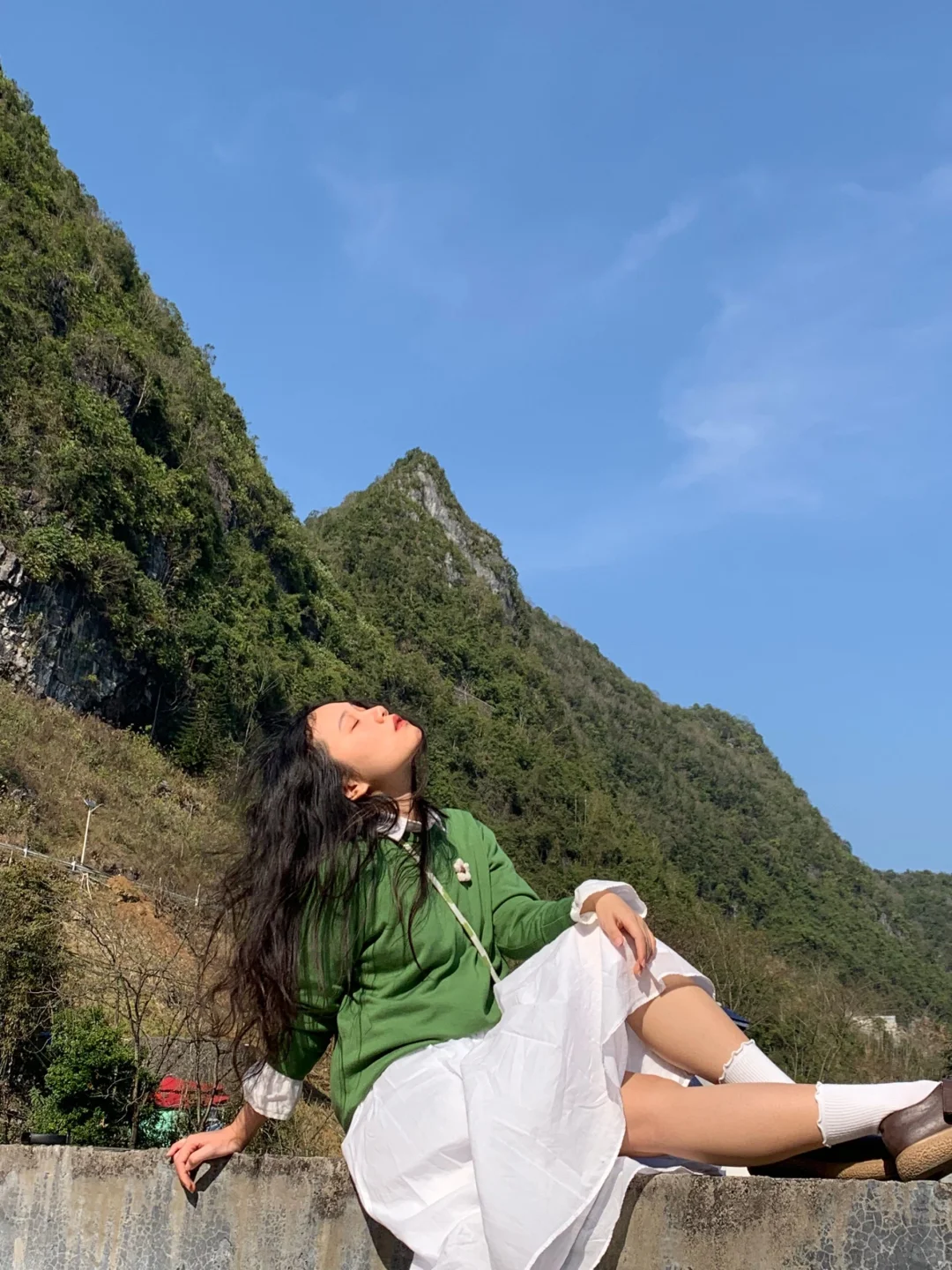 大山的女儿 回山里吹山风 | live photo