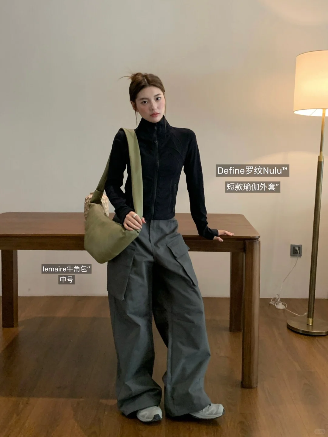 瑜伽出街两不误～😁