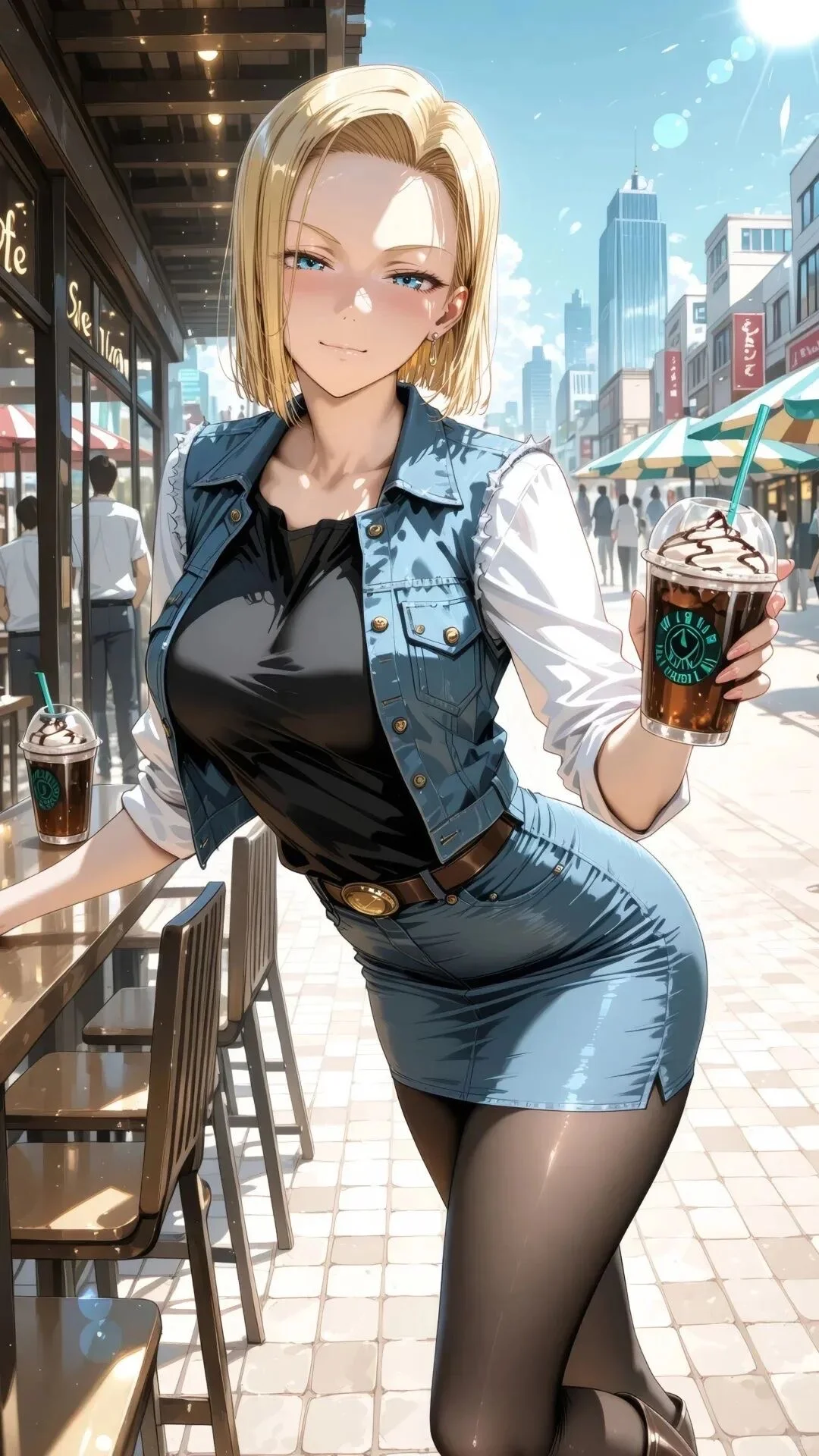 动漫女神｜18号人妻感拉满