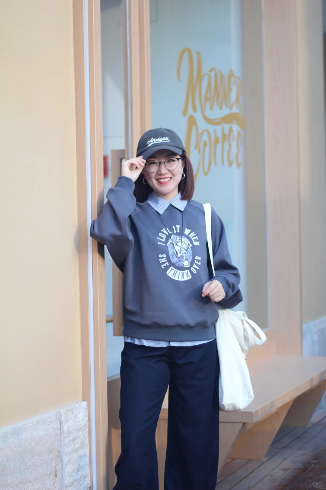 42岁丨秋天的松弛感是卫衣给的🍂