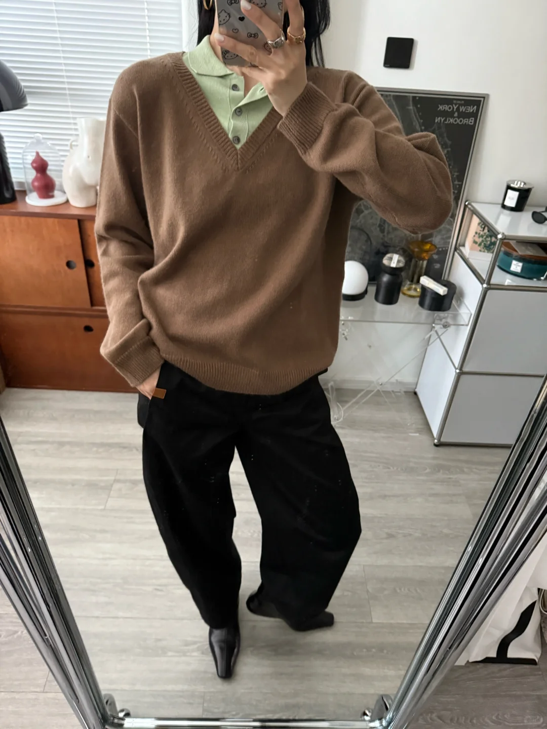 share一些早秋美式复古穿搭