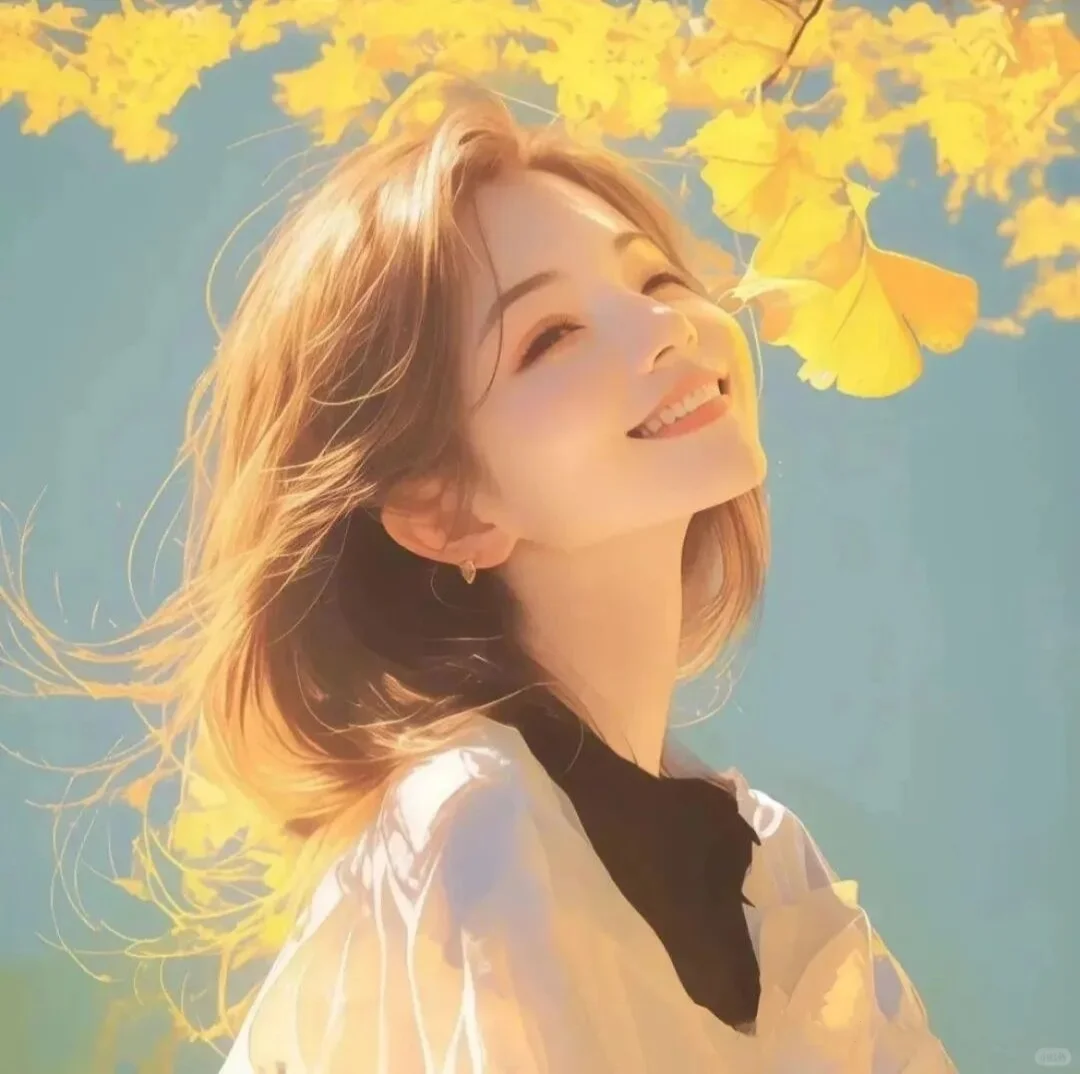 温柔美丽的女生头像