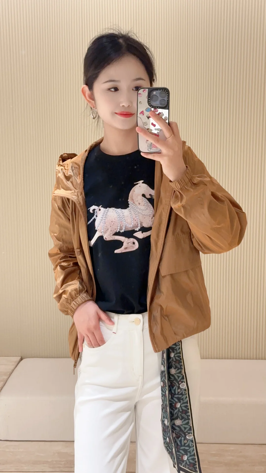 日常通勤休闲风穿搭