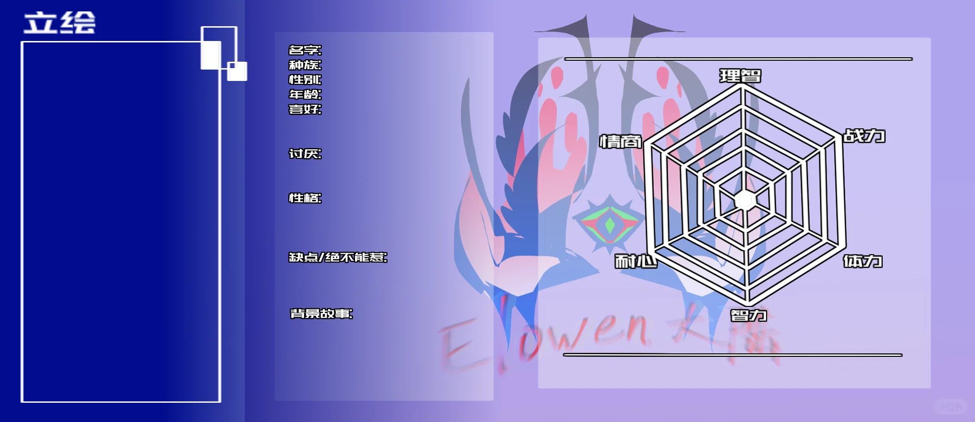 细柴企划宣传——Elowen 大陆(多种族)