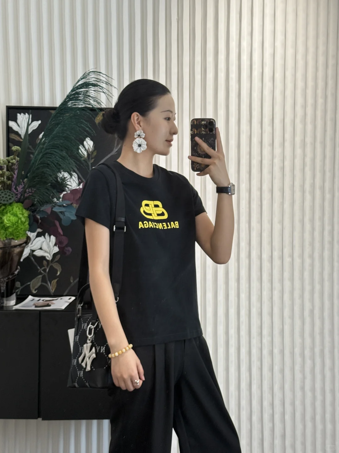 上身超舒服的休闲穿搭！🖤