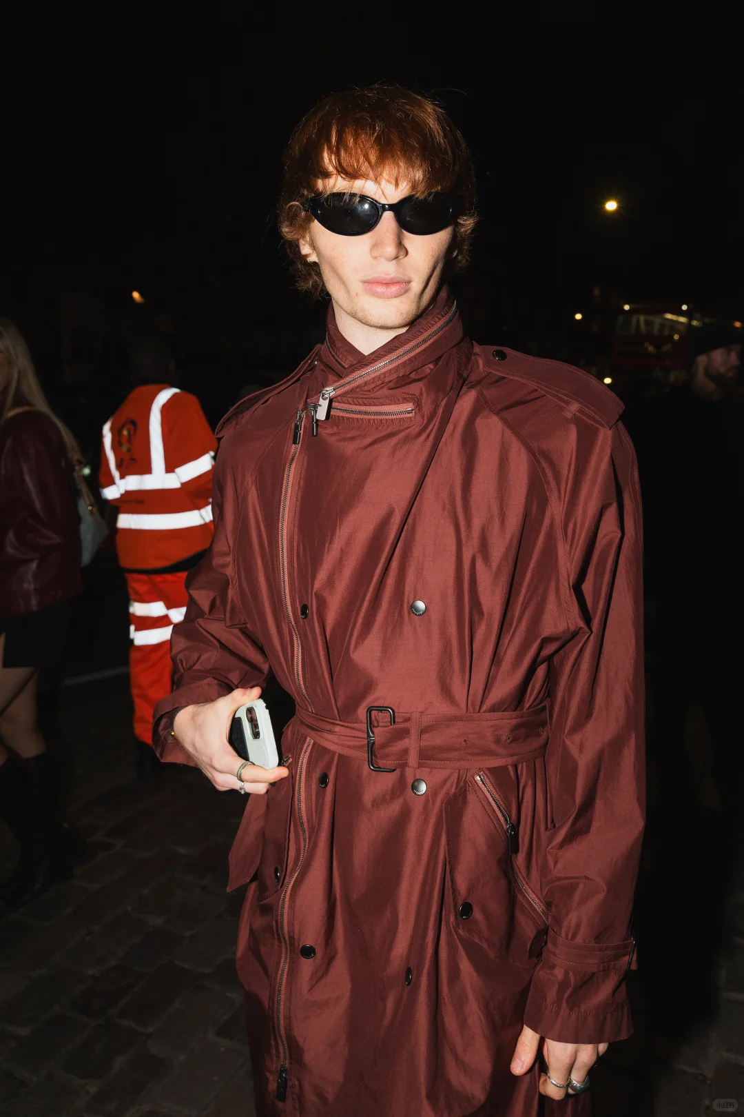 时装周 Burberry 的模特和网红们