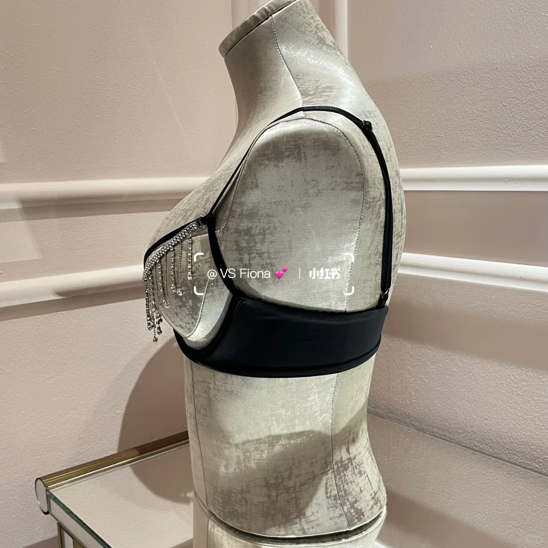 维密holiday| 🖤黑色bralette蝴蝶结水钻🖤