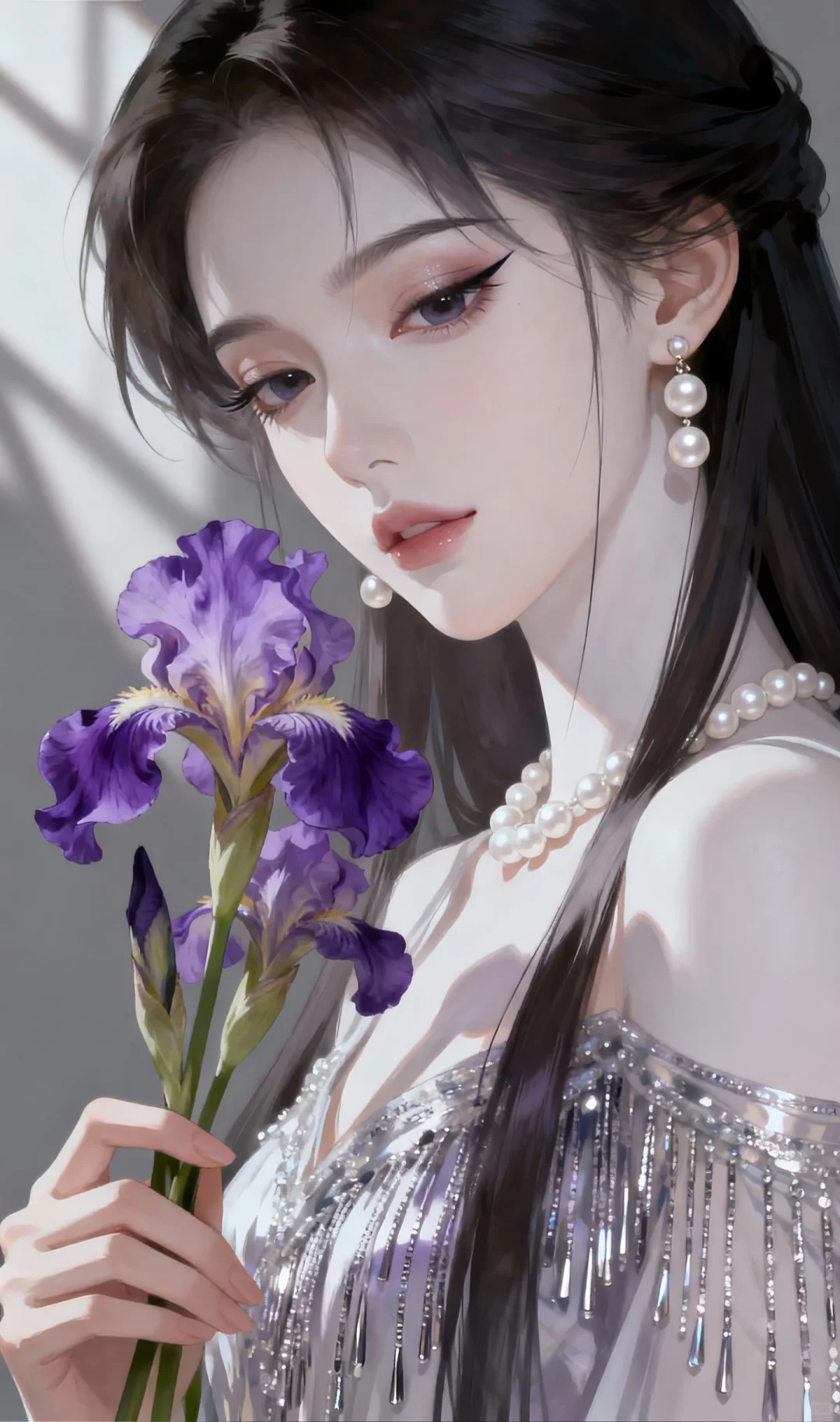 紫鸢花语，国风之美