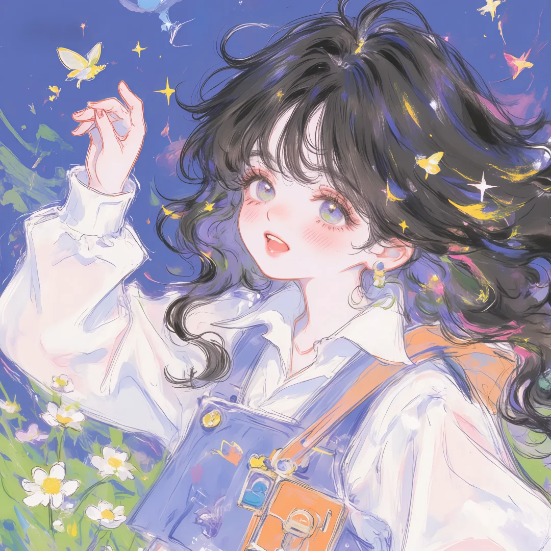 专属于随性自由的女孩头像～