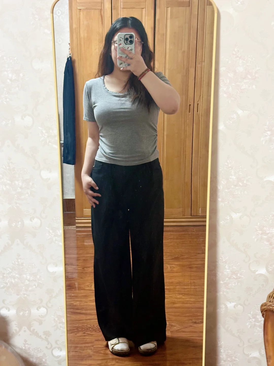 158 135斤 日常穿搭live图