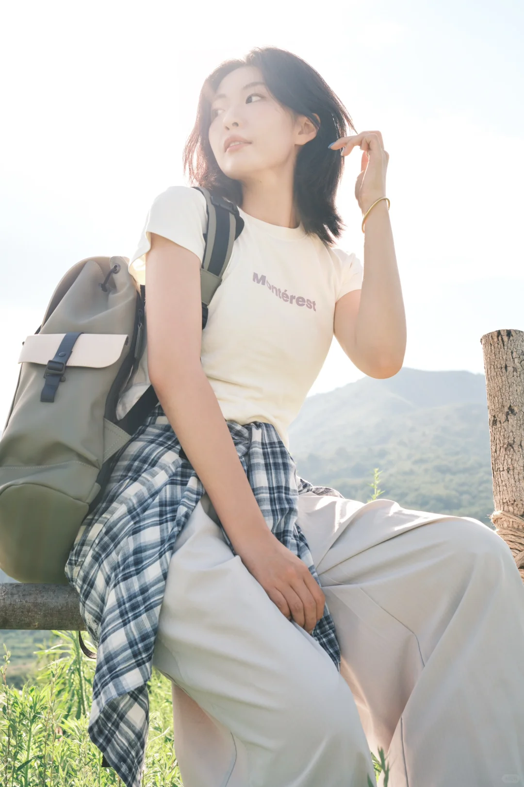 这大概就是我富士相机里的山野少女吧