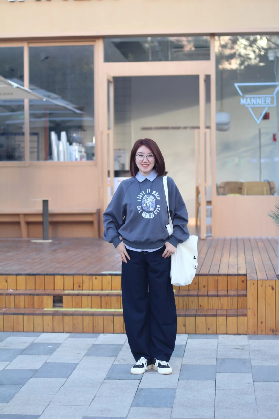 42岁丨秋天的松弛感是卫衣给的🍂