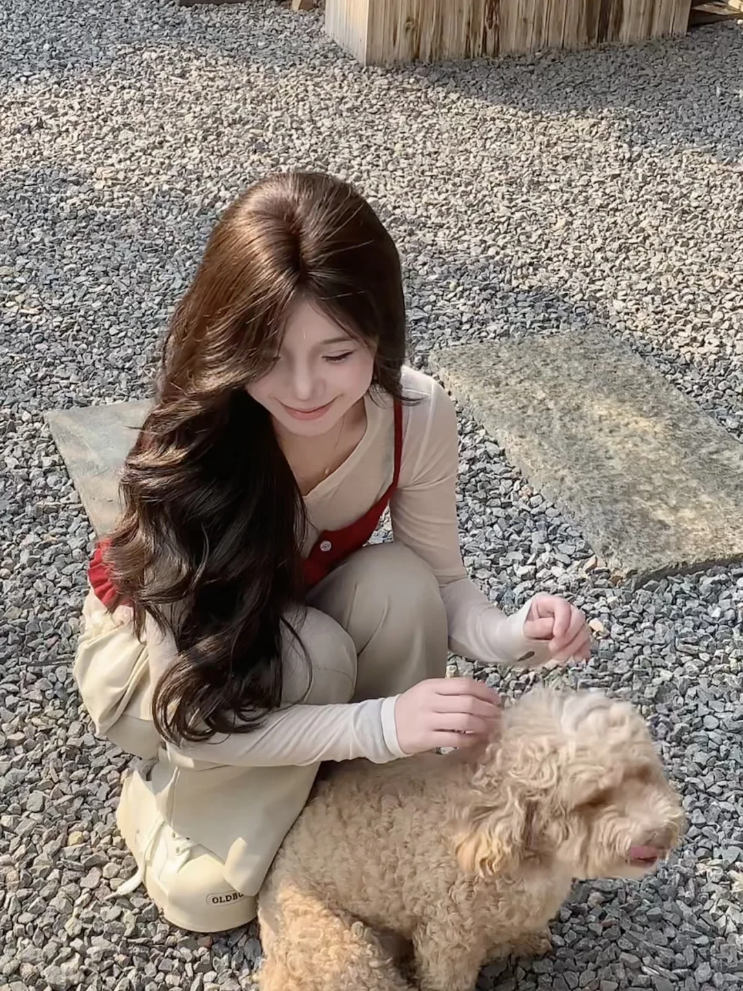 这个假发上头真的太自然了、戴上后、