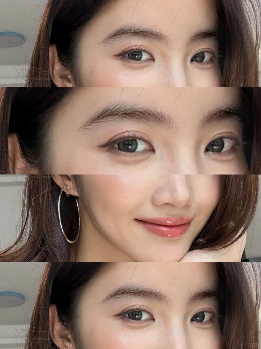 浓颜泰式野生眉美翻了！骨相高级感直接拉满！